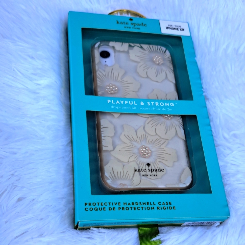 Kate Spade Cream Floral iPhone XR Case